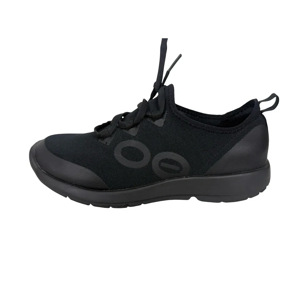 OOFOS OOmg Sport Low Womens Size 9.5 Black Recovery Slip On Shoes Athletic